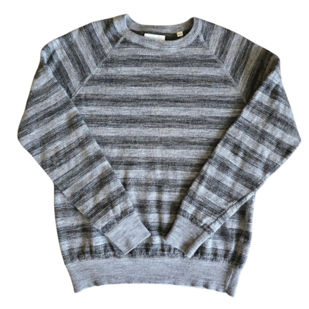 Billy Reid wool blend striped sweater size medium
